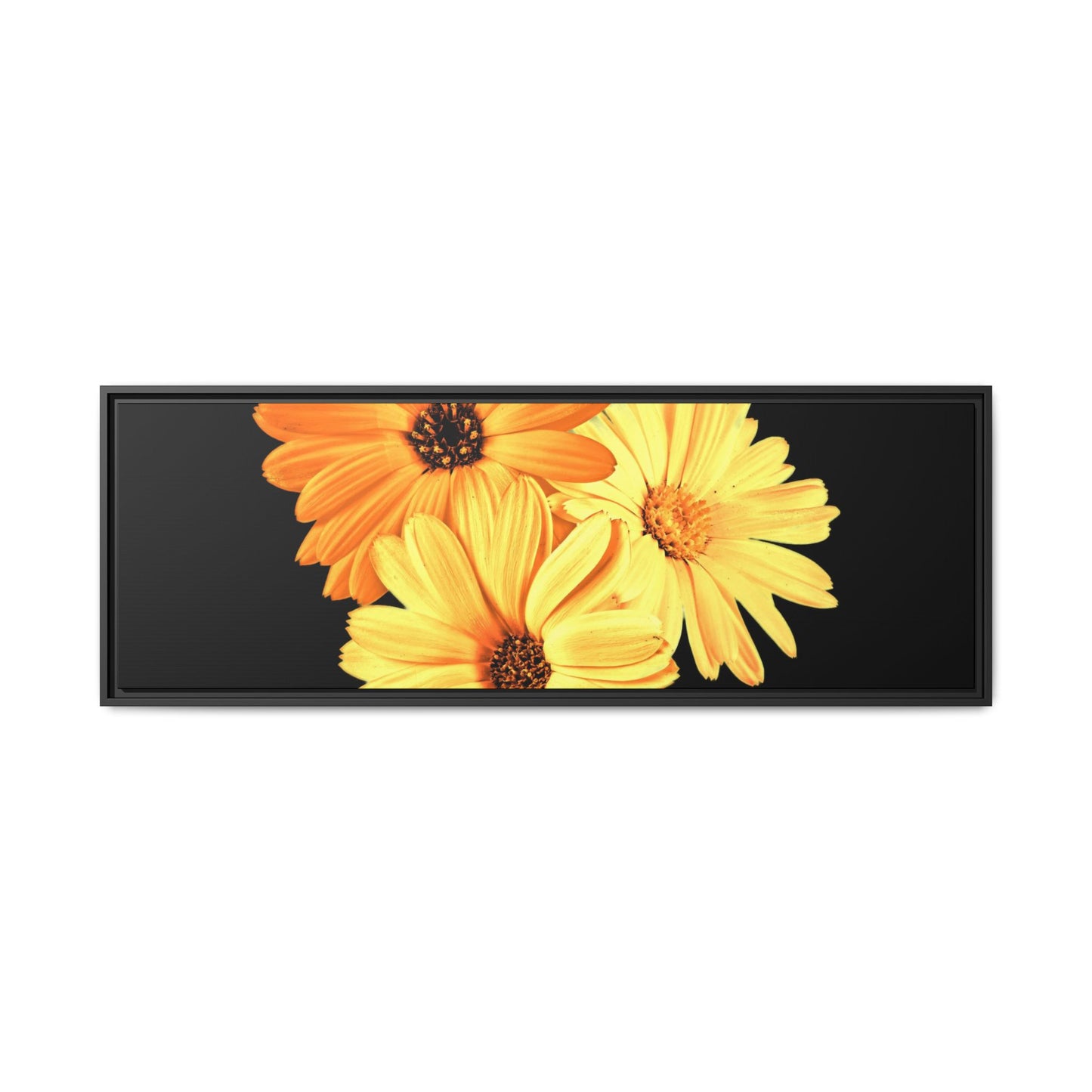 Collection Signature "FLORAL Numéro 8" sur Toile encadrée avec caisse américaine