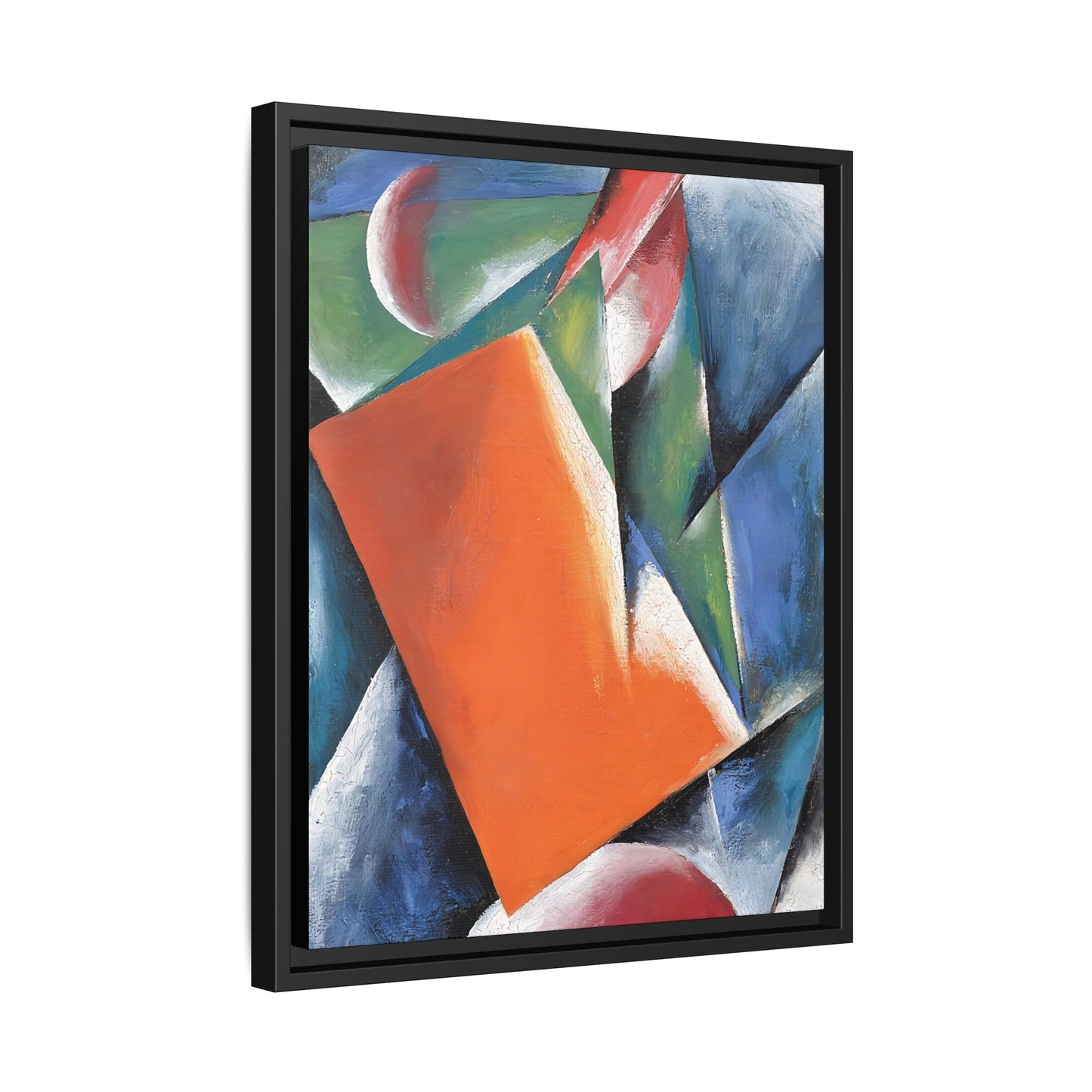 Architectonic Painting (1917) by Lyubov Popova / Toile encadrée sur caisse américaine