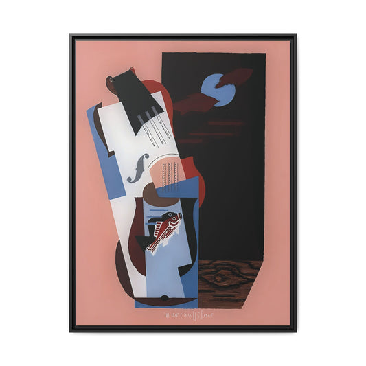 Fish (1926) by Louis Marcoussis / Toile encadrée sur caisse américaine