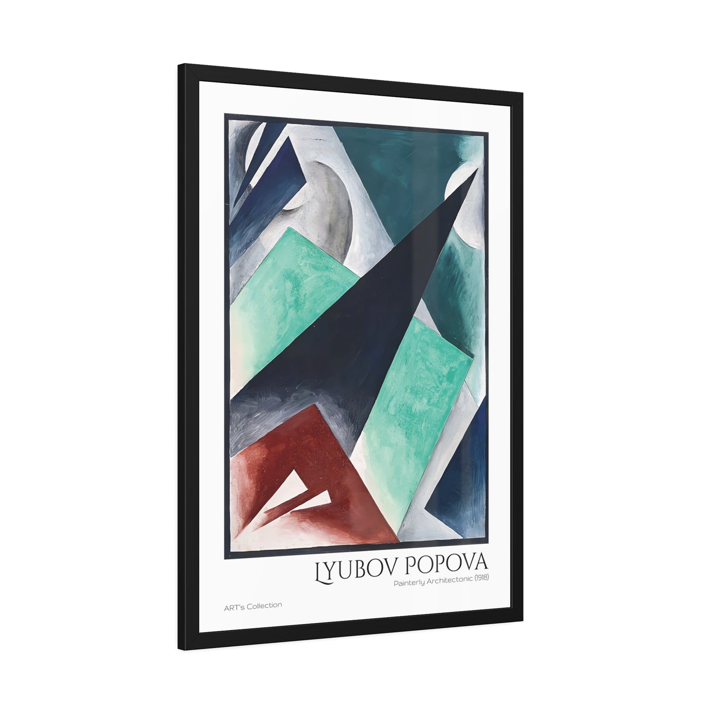 Painterly Architectonic (1918) by Lyubov Popova / Affiche Encadrée série ART's Collection