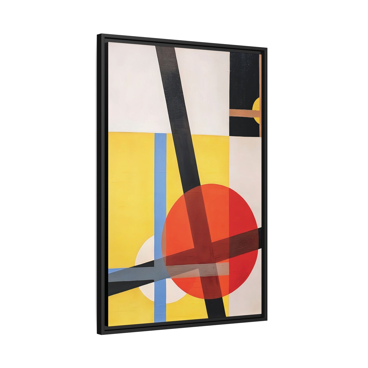 Am 2 (1925) by László Moholy-Nagy / Toile encadrée sur caisse américaine