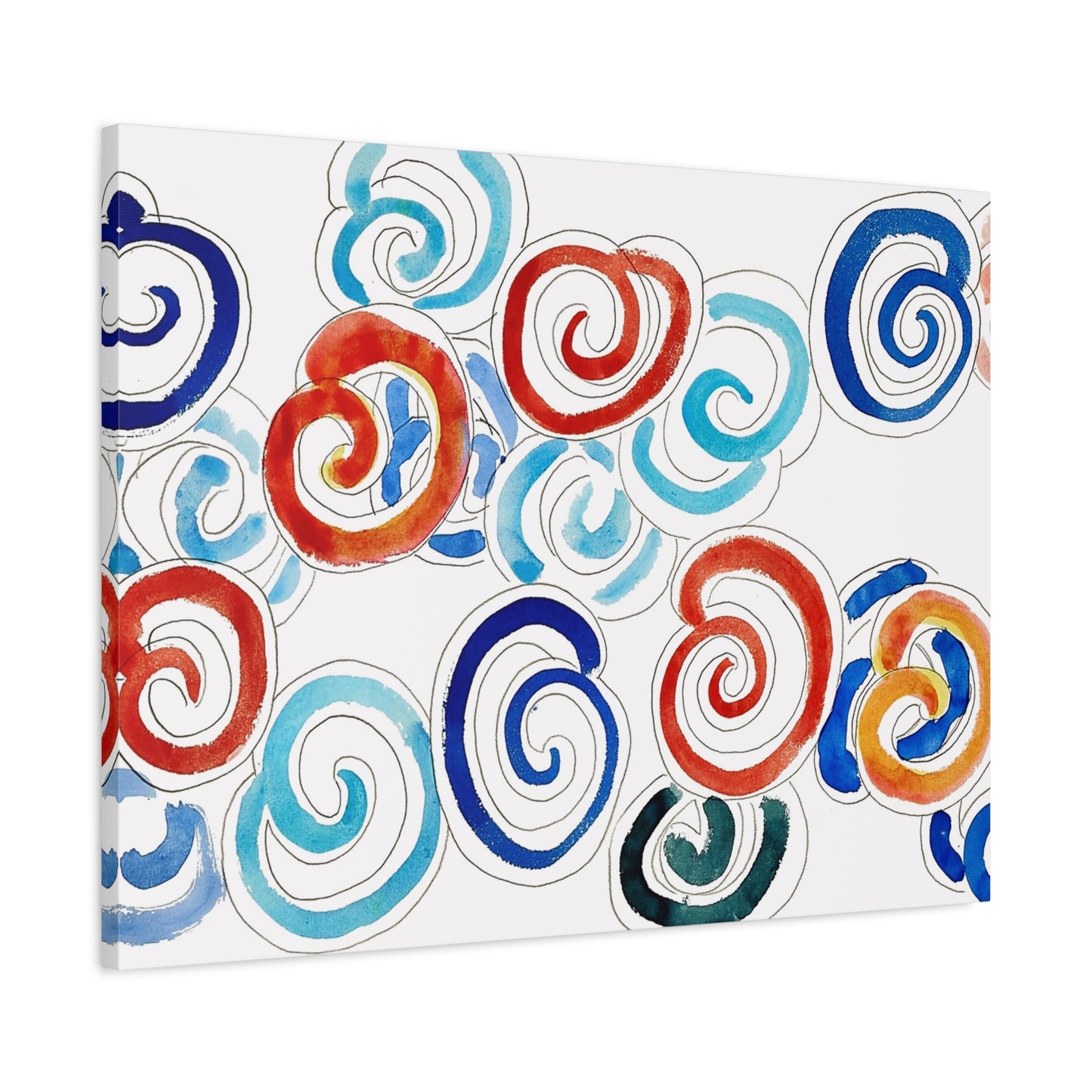 Escargots (1953) by Henri Matisse / Reproduction Fine Art sur Toile / Flanc Large Epaisseur 3.2 cm - 1.25 inch