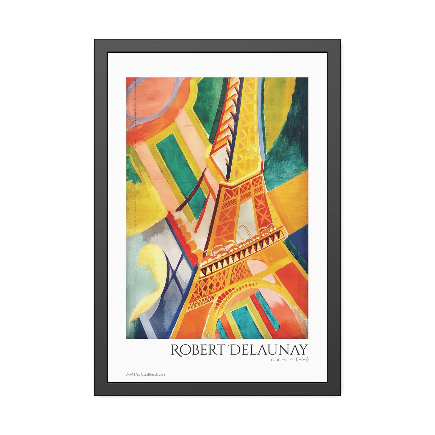 Tour Eiffel (1926) by Robert Delaunay / Affiche Encadrée série ART's Collection