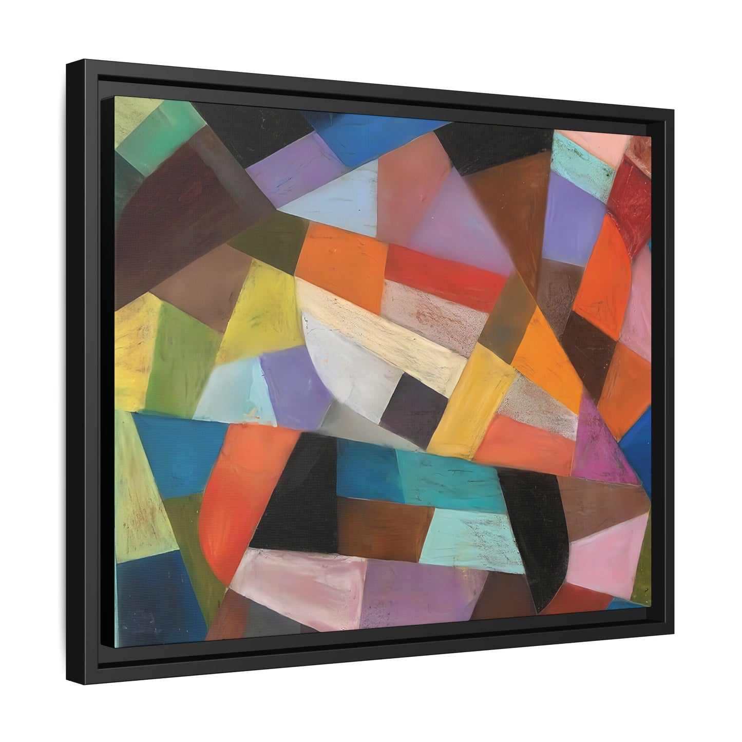 Untitled (1938) by Otto Freundlich / Toile encadrée sur caisse américaine