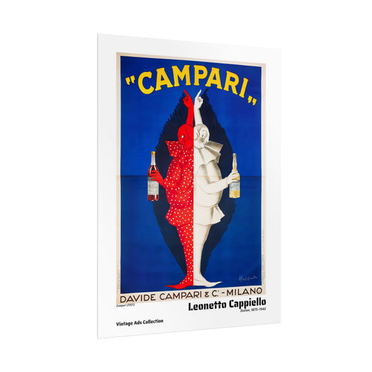 Campari (1921) by Leonetto Cappiello / Affiche imprimée - Série Vintage Ads Collection
