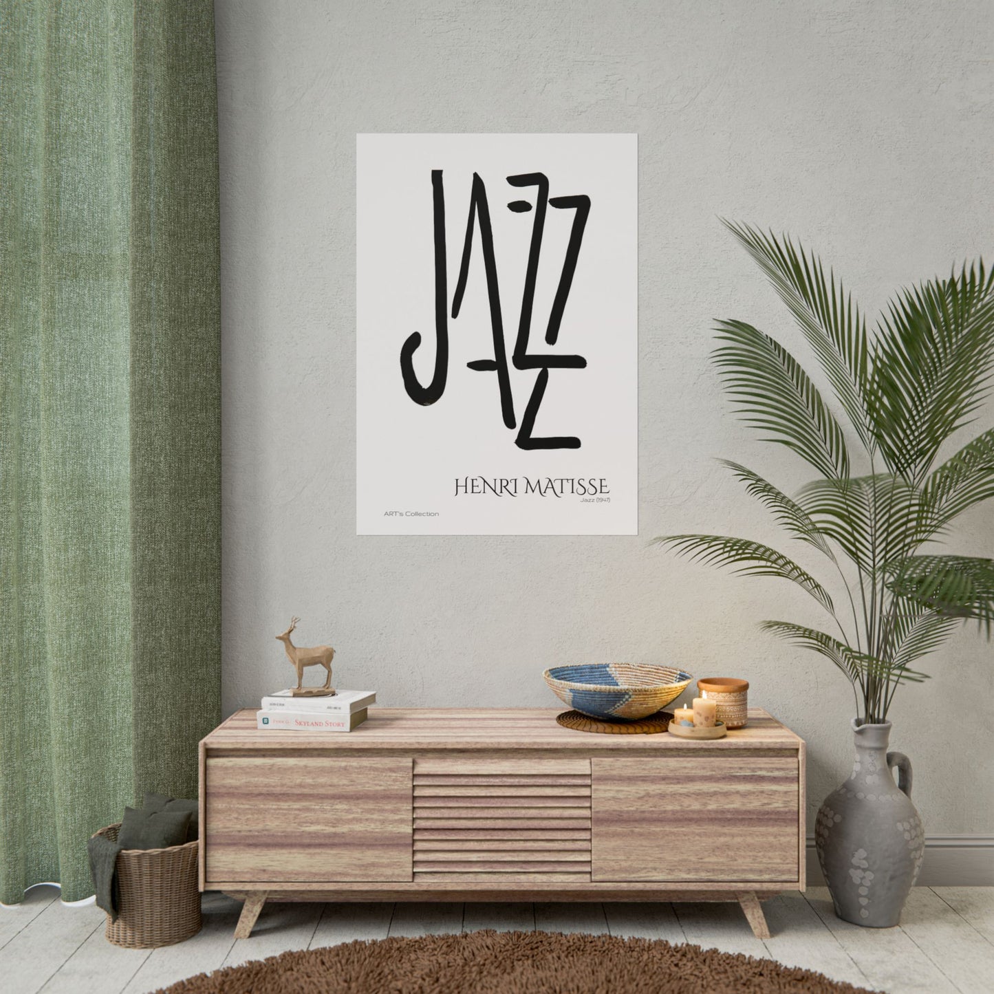 Jazz - Titre (1947) by Henri Matisse / Affiche imprimée - Série ART's Collection