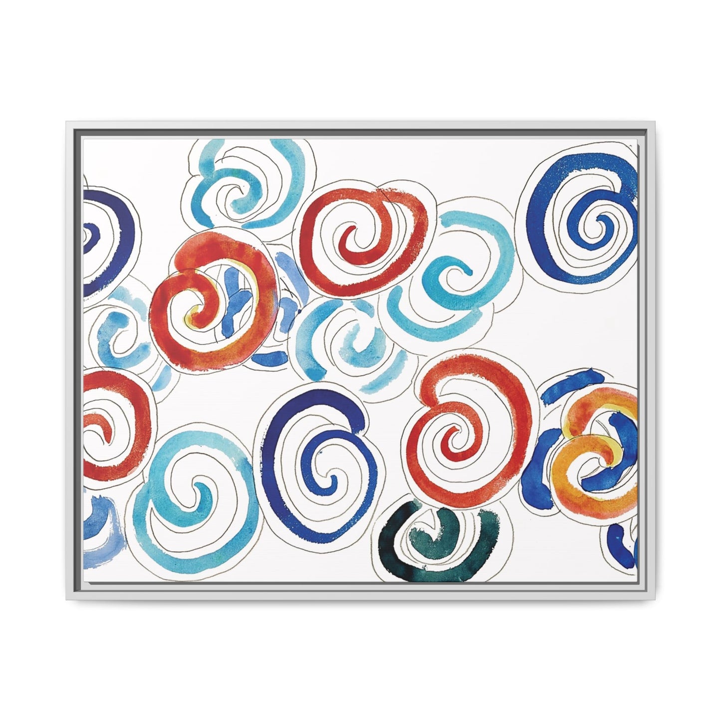 Escargots (1953) by Henri Matisse / Toile encadrée sur caisse américaine
