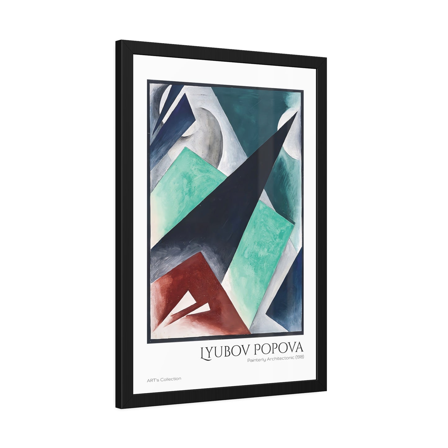 Painterly Architectonic (1918) by Lyubov Popova / Affiche Encadrée série ART's Collection