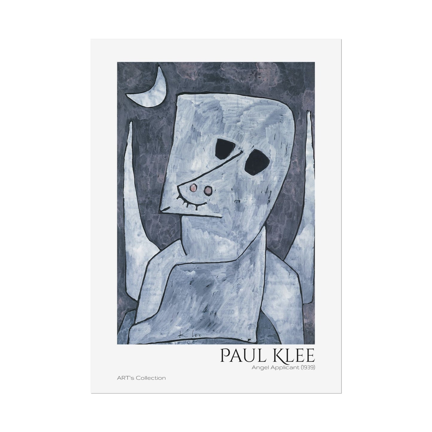 Angel Applicant (1939) by Paul Klee / Affiche imprimée - Série ART's Collection