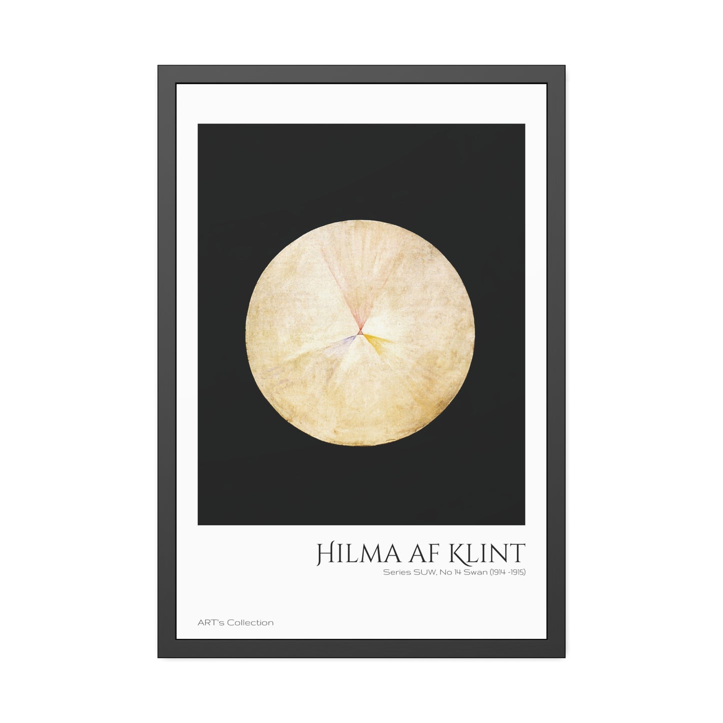 Series SUW, No 14 Swan (1914 -1915) by Hilma af Klint / Affiche Encadrée série ART's Collection
