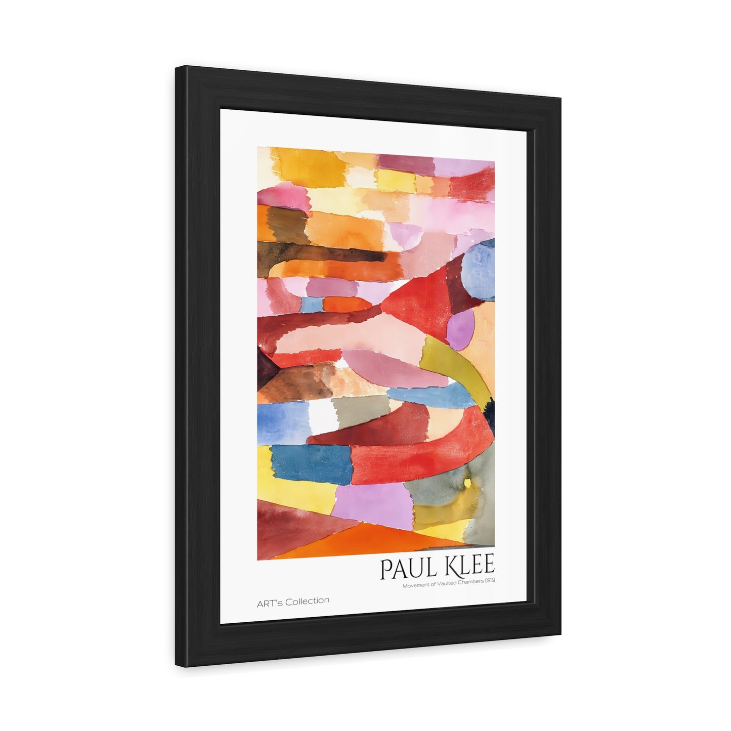 Movement of Vaulted Chambers (1915) by Paul Klee / Affiche Encadrée série ART's Collection