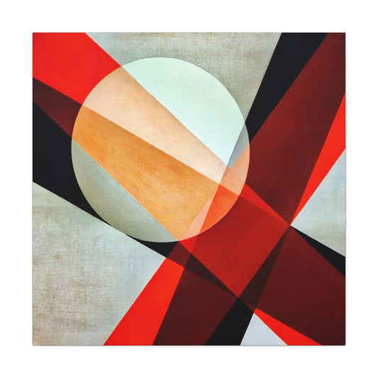A 19 (1927) by László Moholy-Nagy / Reproduction Fine Art sur Toile / Large Epaisseur 3.2 cm - 1.25 inch
