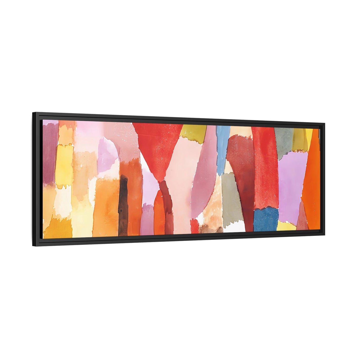 Movement of Vaulted Chambers (1915) by Paul Klee / Toile encadrée sur caisse américaine