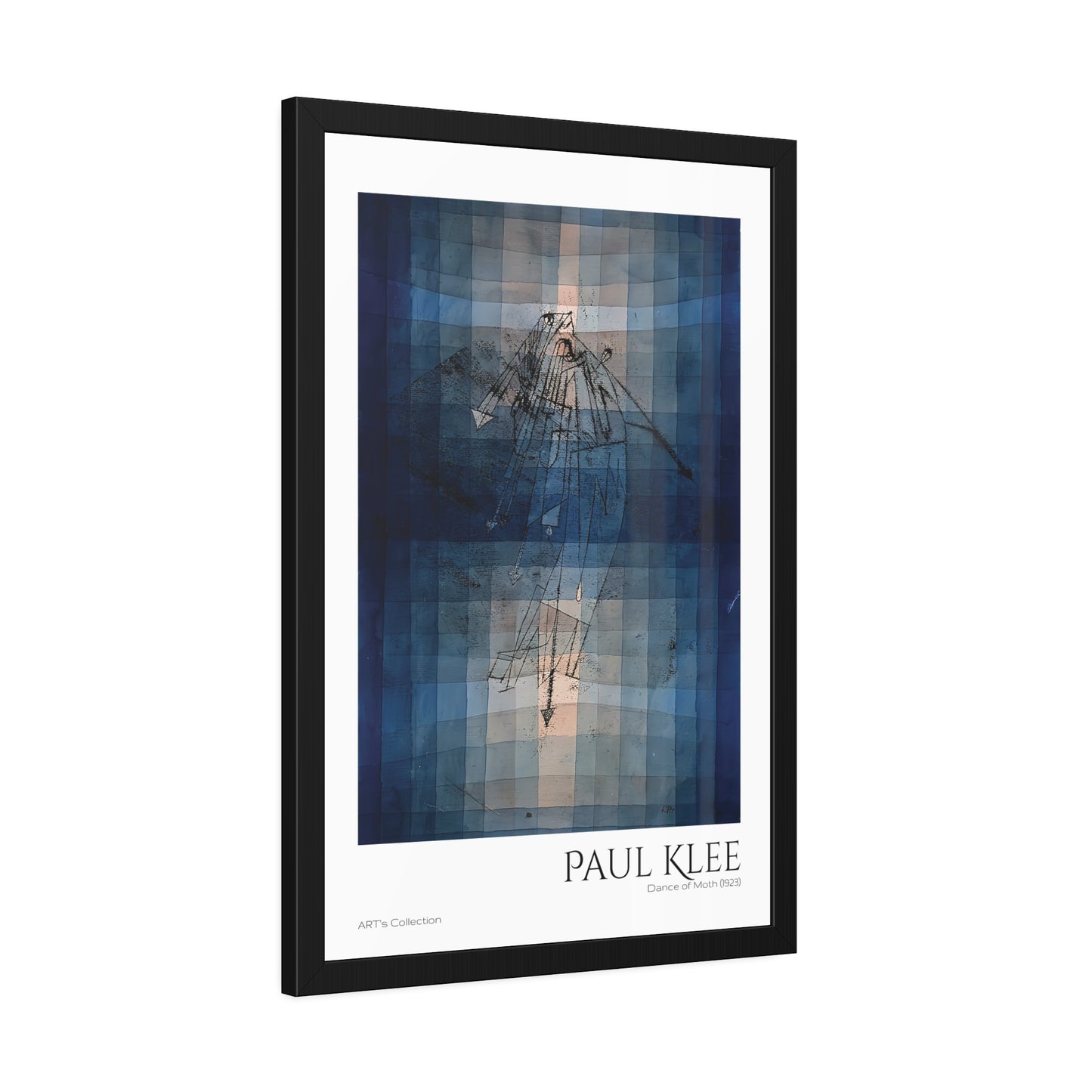 Dance of Moth (1923) by Paul Klee / Affiche Encadrée série ART's Collection