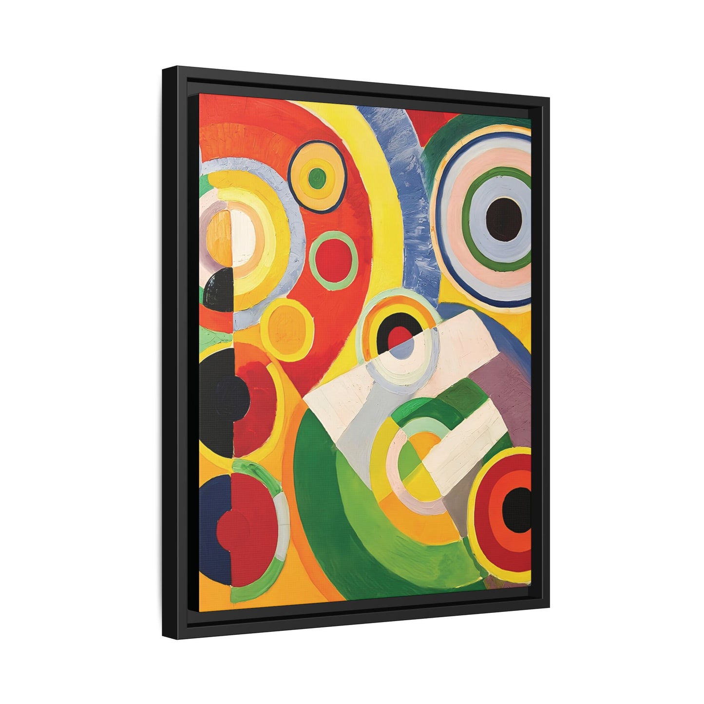 Rythme, Joie de vivre (1930) by Robert Delaunay / Toile encadrée sur caisse américaine