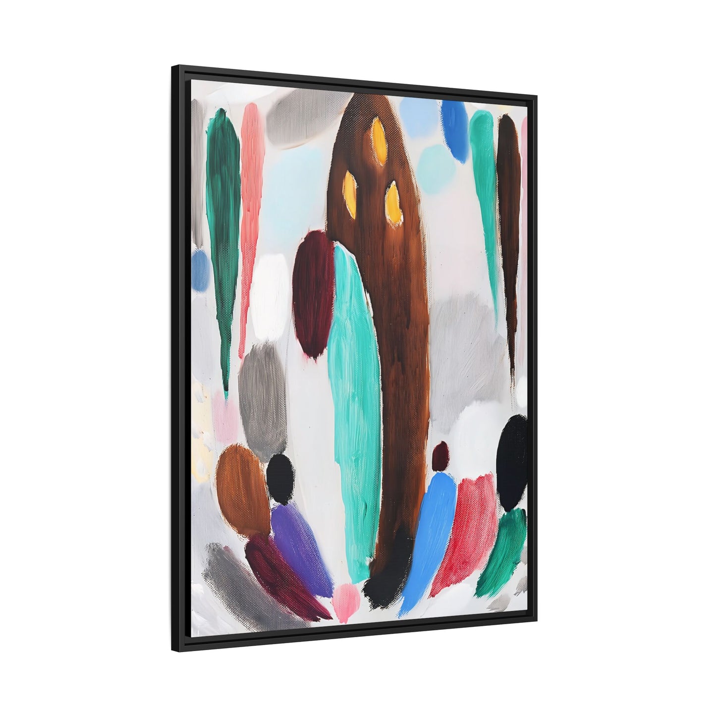 Ascona - Variation (Ca. 1919) by Alexej von Jawlensky / Toile encadrée sur caisse américaine