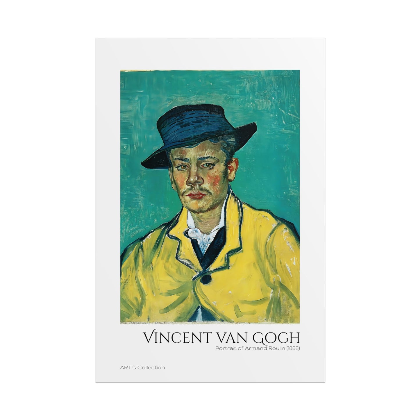 Portrait of Armand Roulin (1888) by Vincent van Gogh / Affiche imprimée - Série ART's Collection