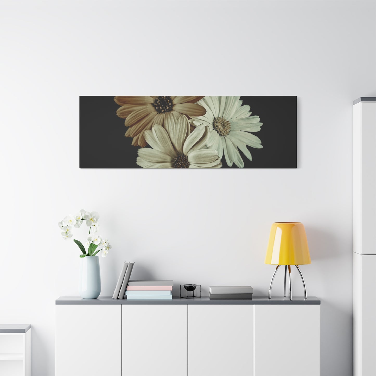 Collection Signature "FLORAL Numéro 3" sur Toile Fine Art sur Toile / Epaisseur 3,2cm - 1'25 po