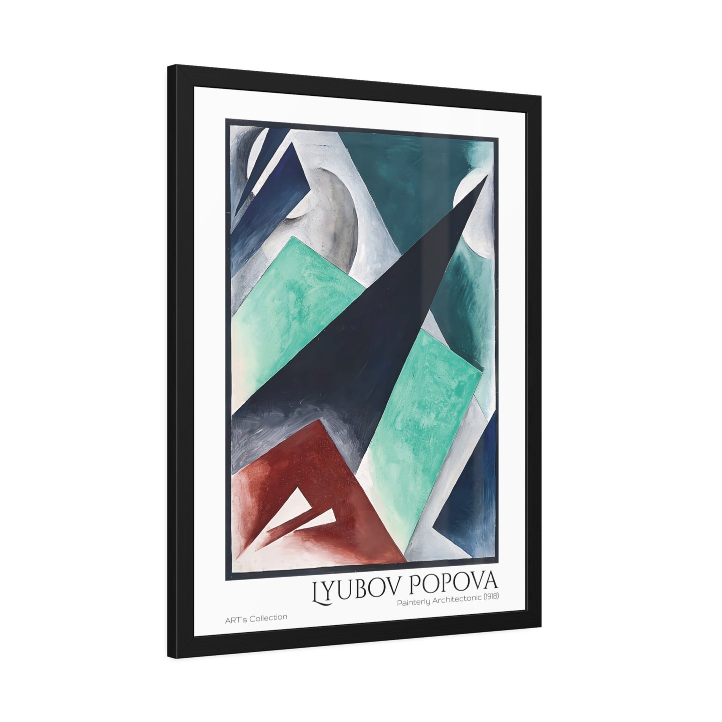 Painterly Architectonic (1918) by Lyubov Popova / Affiche Encadrée série ART's Collection