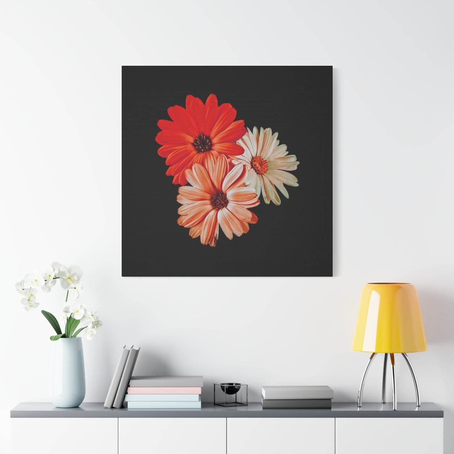 Collection Signature "FLORAL Numéro 7" sur Toile Fine Art sur Toile / Epaisseur 3,2cm - 1'25 po