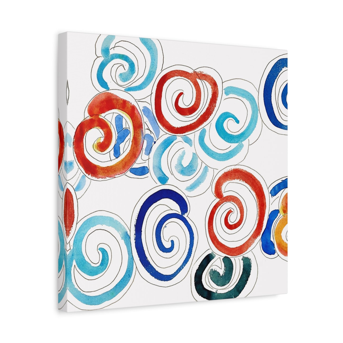Escargots (1953) by Henri Matisse / Reproduction Fine Art sur Toile / Flanc Large Epaisseur 3.2 cm - 1.25 inch