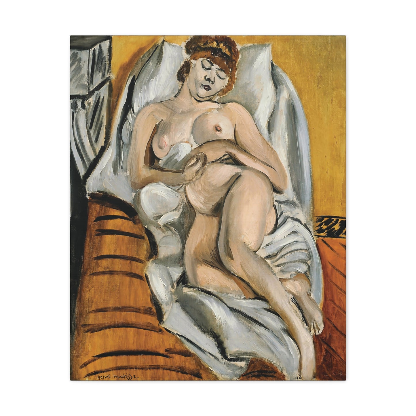 Femme nue (1915) by Henri Matisse / Reproduction Fine Art sur Toile / Epaisseur 3.2 cm - 1.25 inch