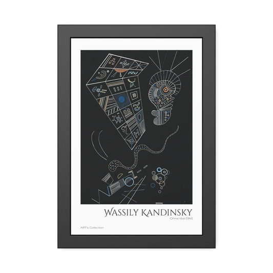 Ohne titel (1941) by Wassily Kandinsky / Affiche Encadrée série ART's Collection