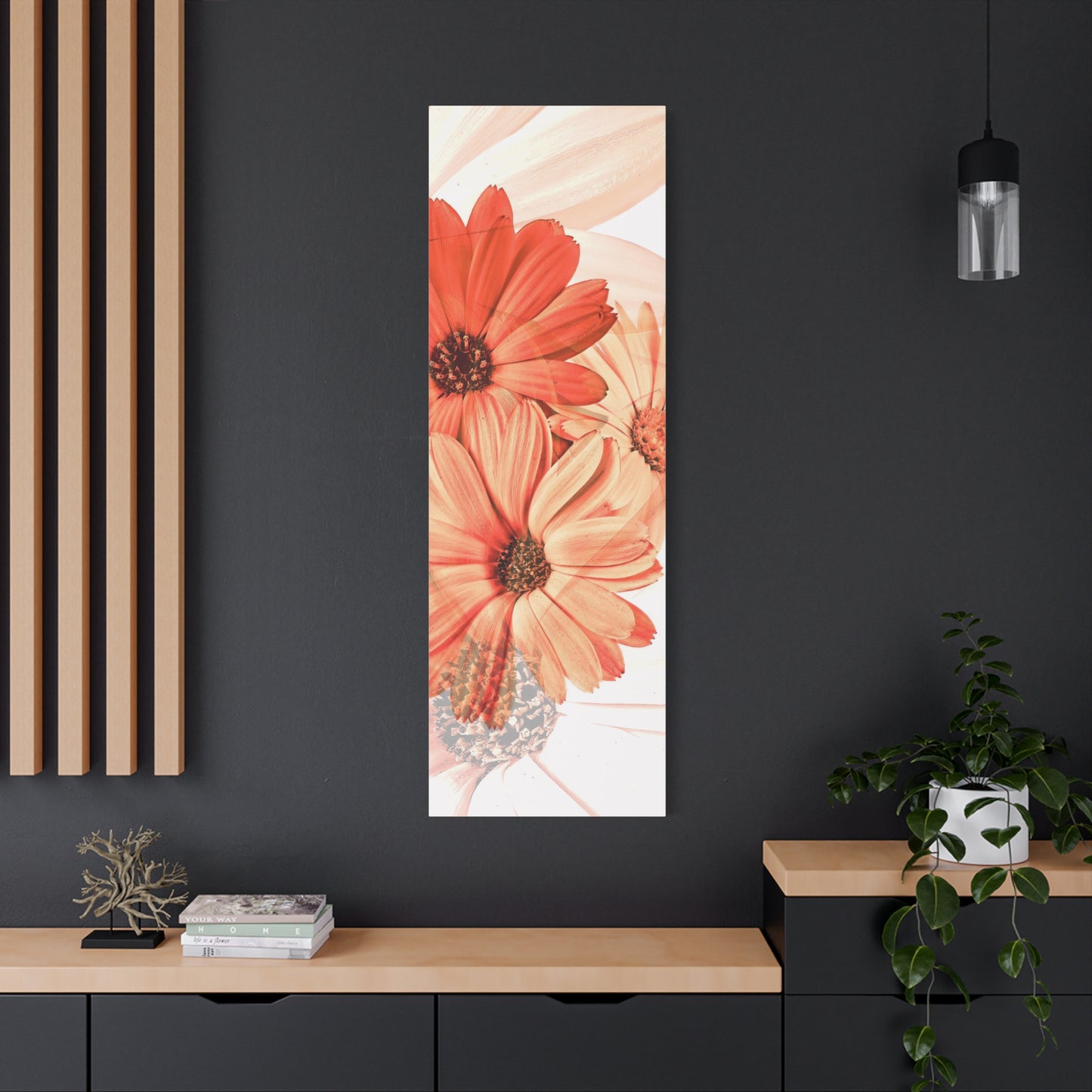 Collection Signature "FLORAL Numéro 17" sur Toile Fine Art sur Toile / Epaisseur 3,2cm - 1'25 po