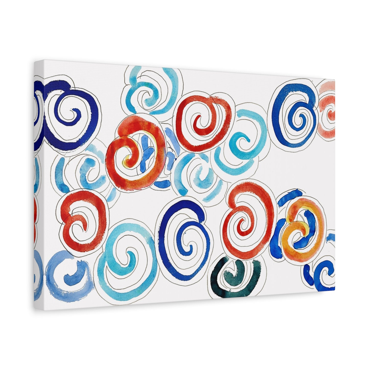 Escargots (1953) by Henri Matisse / Reproduction Fine Art sur Toile / Flanc Large Epaisseur 3.2 cm - 1.25 inch