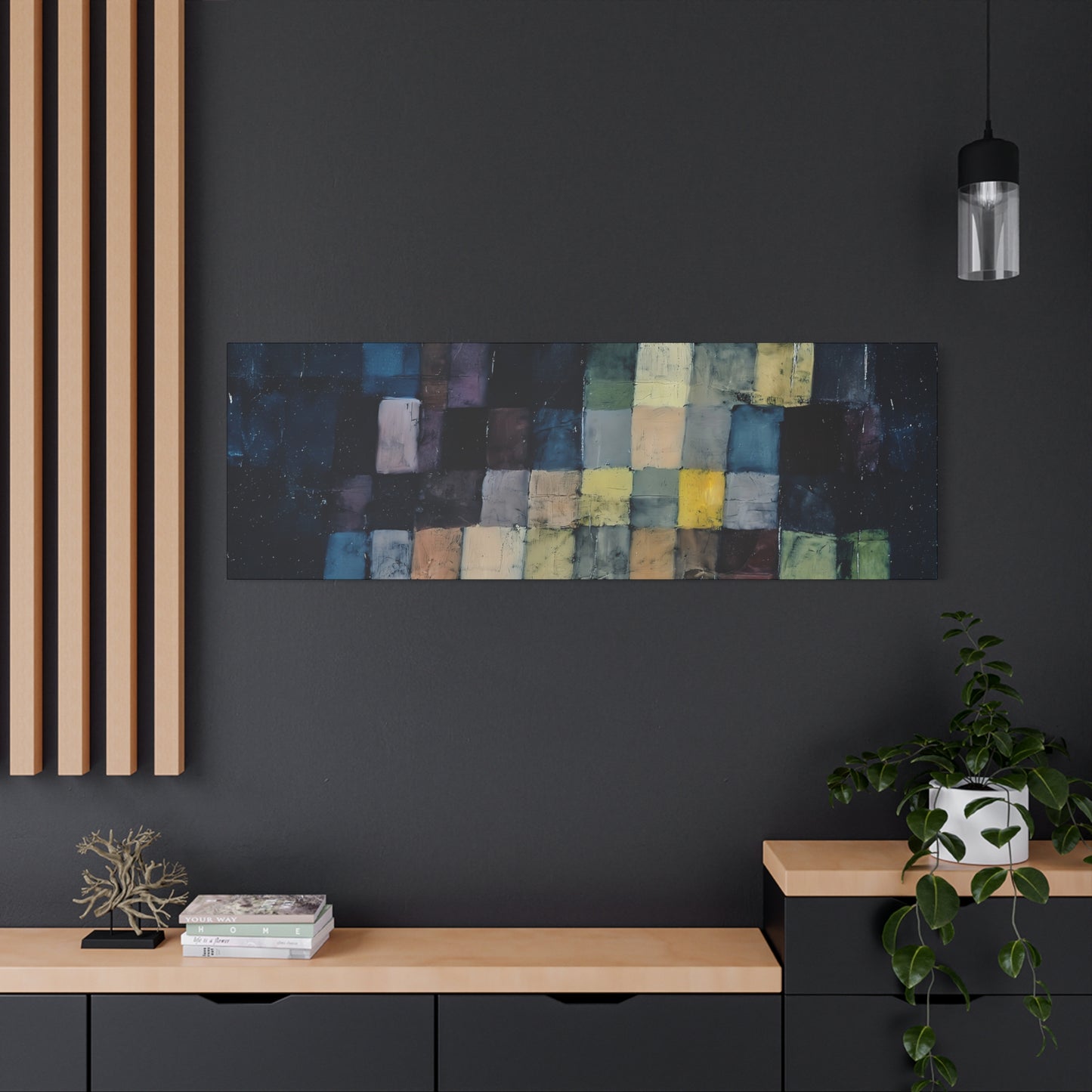 Old sound (1925) by Paul Klee / Reproduction Fine Art sur Toile / Epaisseur 3,2cm - 1'25 po