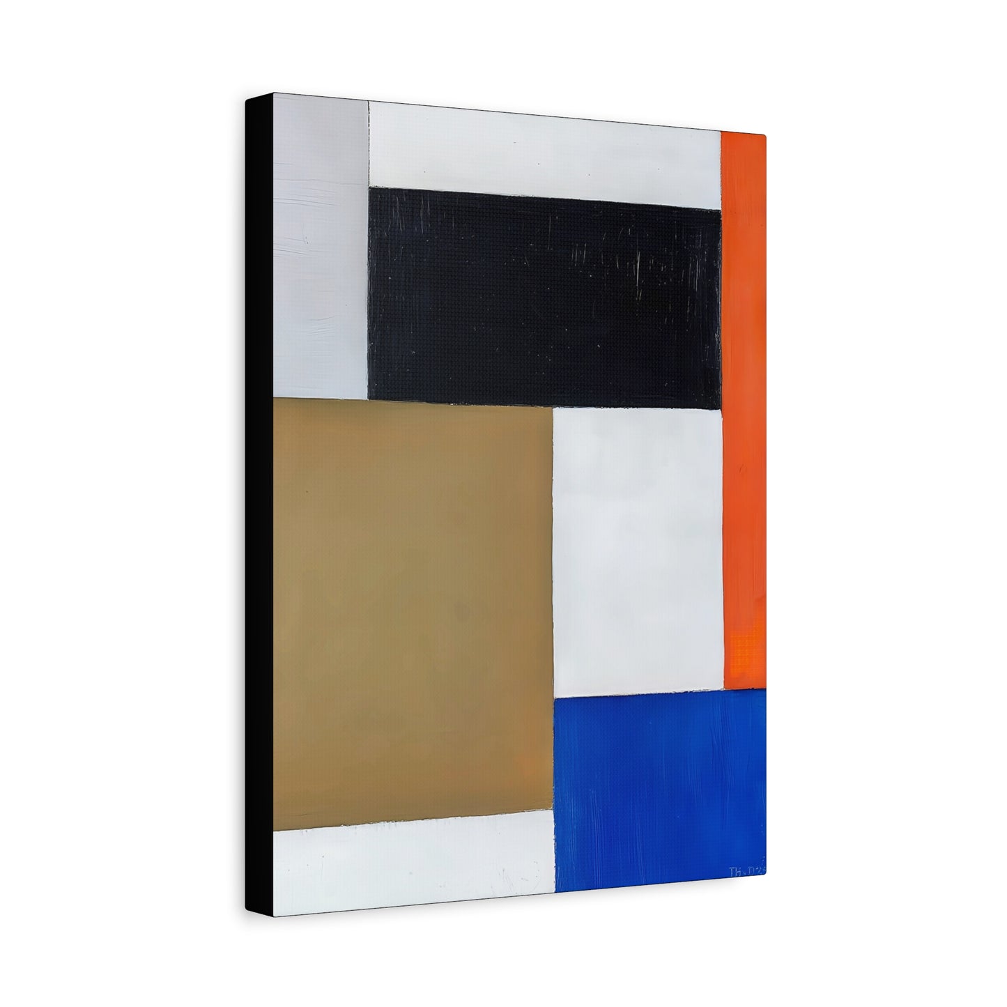 Composition (1923 - 1924) by Theo van Doesburg / Reproduction Fine Art sur Toile / Epaisseur 3,2cm - 1'25 po