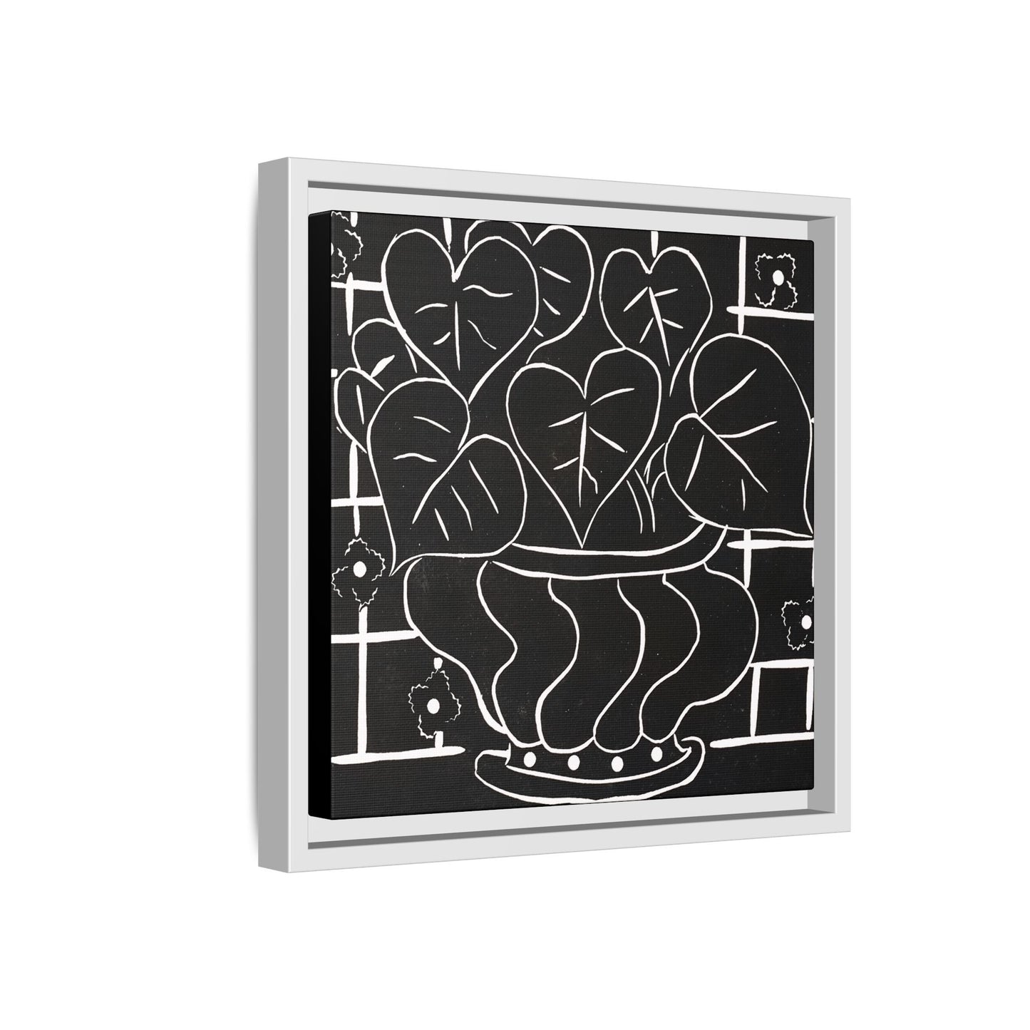 Corbeille de bégonias I (1938) by Henri Matisse / Toile encadrée sur caisse américaine