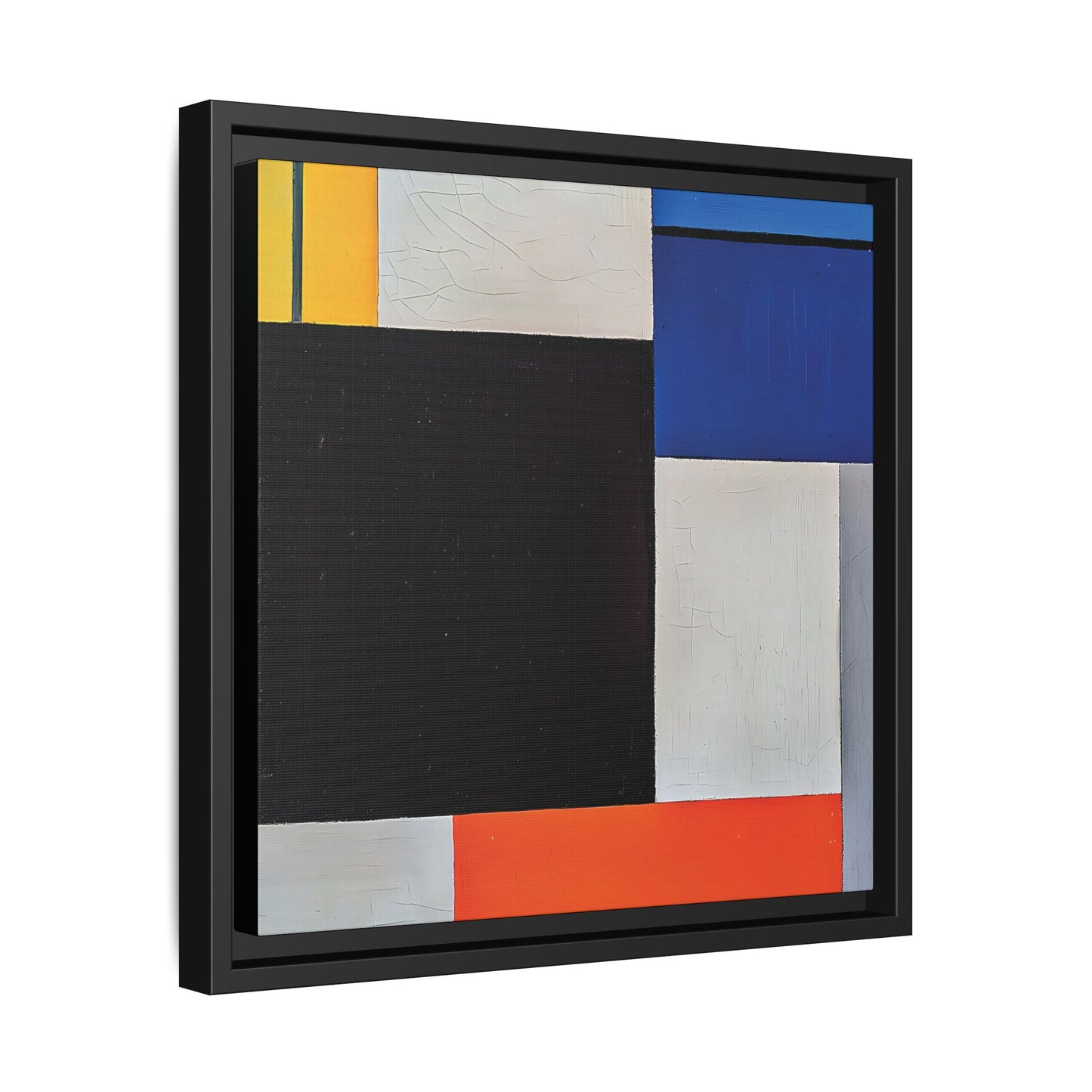 Composition XXI (1923) by Theo van Doesburg / Toile encadrée sur caisse américaine
