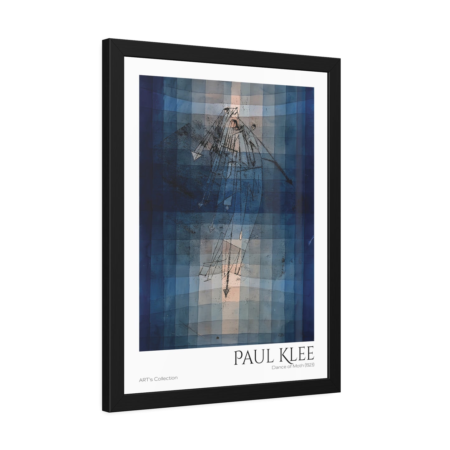 Dance of Moth (1923) by Paul Klee / Affiche Encadrée série ART's Collection