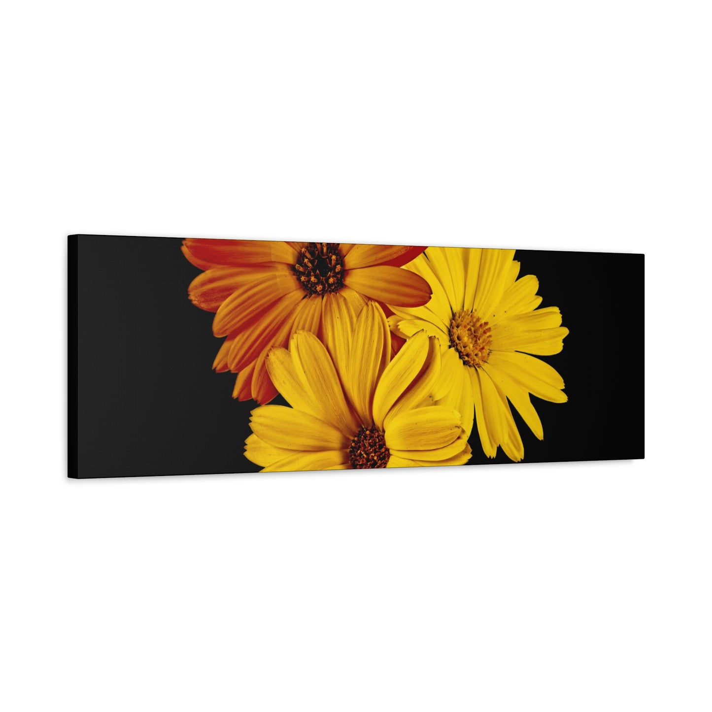 Collection Signature "FLORAL Numéro 4" sur Toile Fine Art sur Toile / Epaisseur 3,2cm - 1'25 po