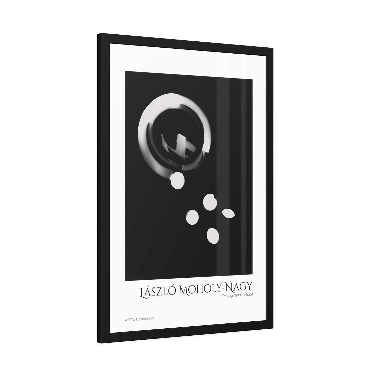 Fotogramm (1925) by László Moholy-Nagy / Affiche Encadrée série ART's Collection