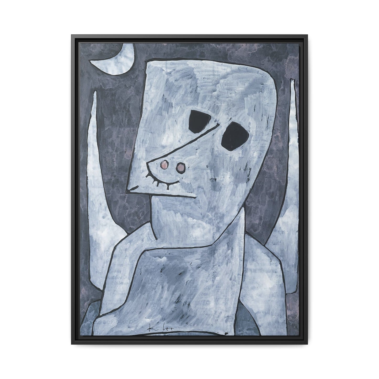 Angel Applicant (1939) by Paul Klee / Toile encadrée sur caisse américaine