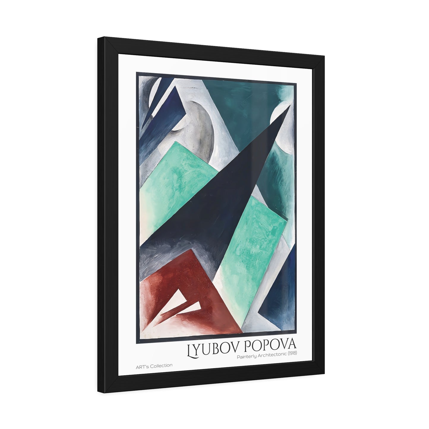 Painterly Architectonic (1918) by Lyubov Popova / Affiche Encadrée série ART's Collection
