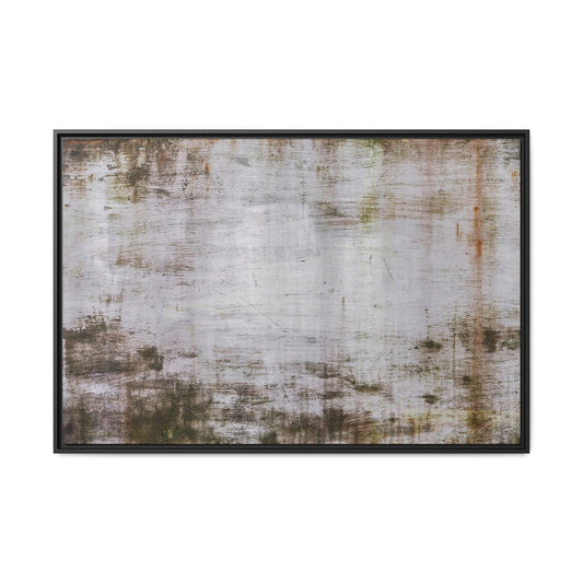 Tableau Intemporel Vanille "Série Sign Collections" / Toile encadrée sur caisse américaine