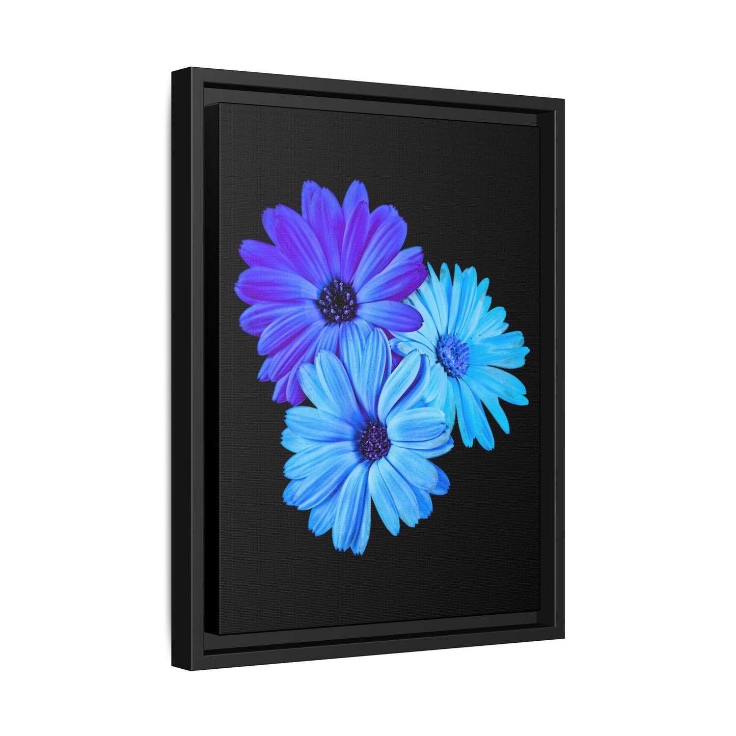 Collection Signature "FLORAL Numéro 2" sur Toile encadrée avec caisse américaine