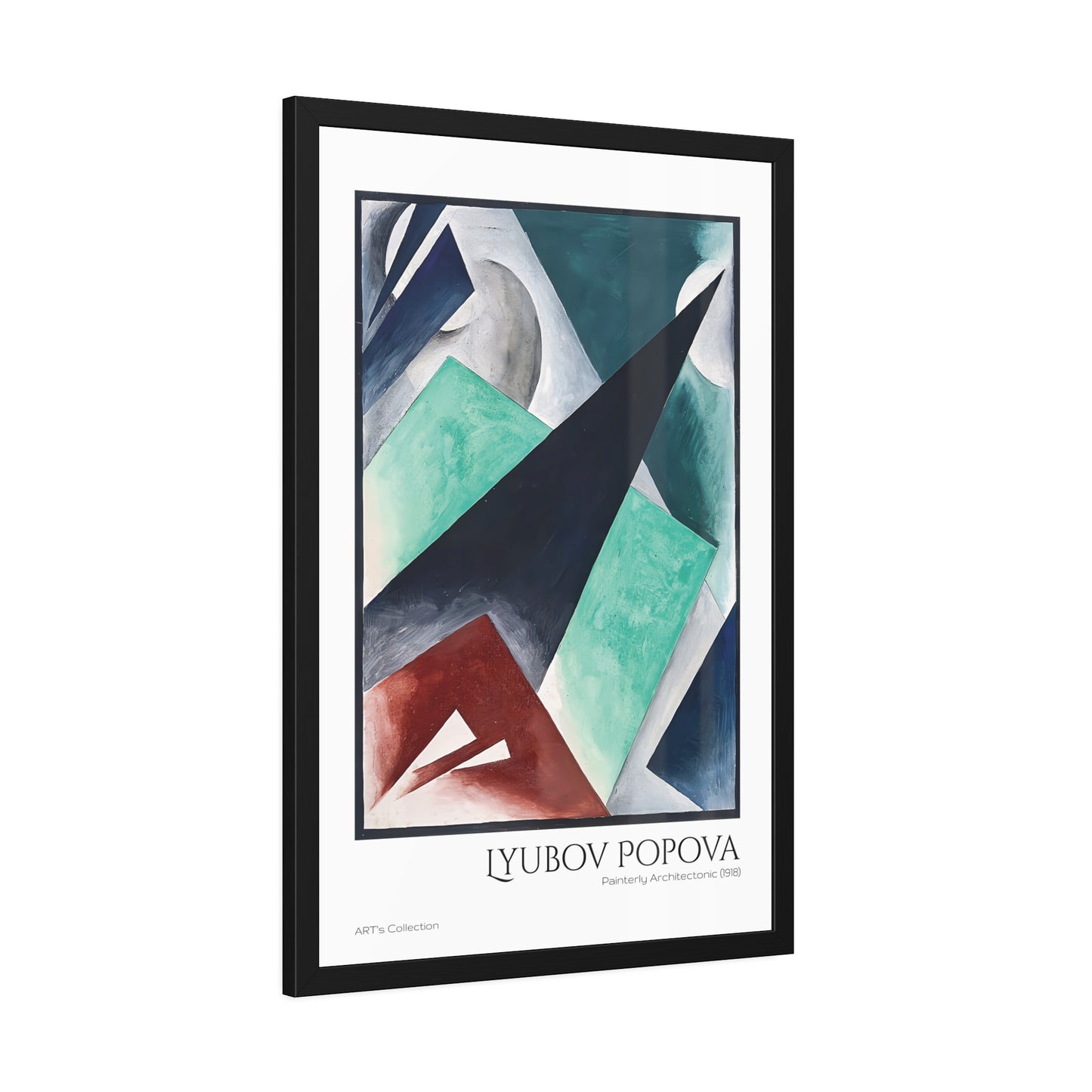 Painterly Architectonic (1918) by Lyubov Popova / Affiche Encadrée série ART's Collection