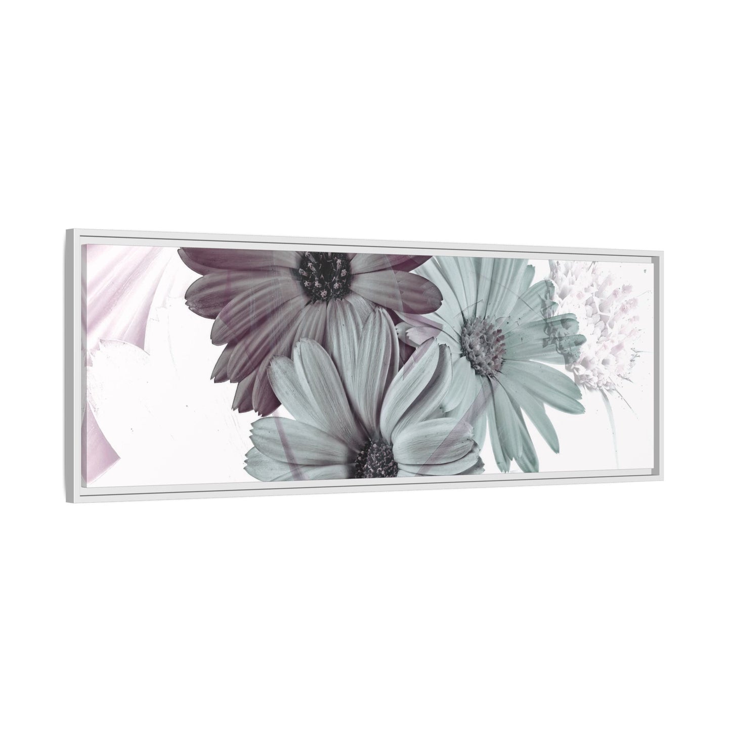 Collection Signature "FLORAL Numéro 15" sur Toile encadrée avec caisse américaine