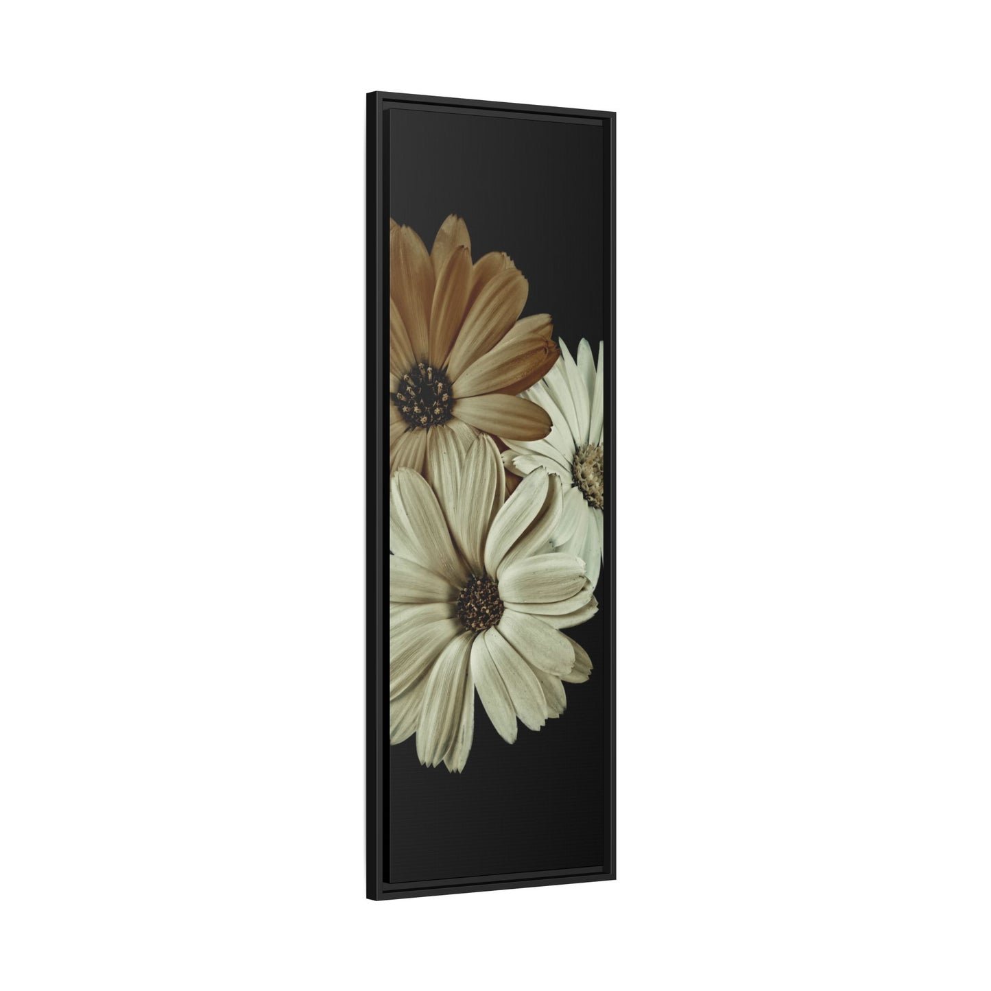 Collection Signature "FLORAL Numéro 3" sur Toile encadrée avec caisse américaine