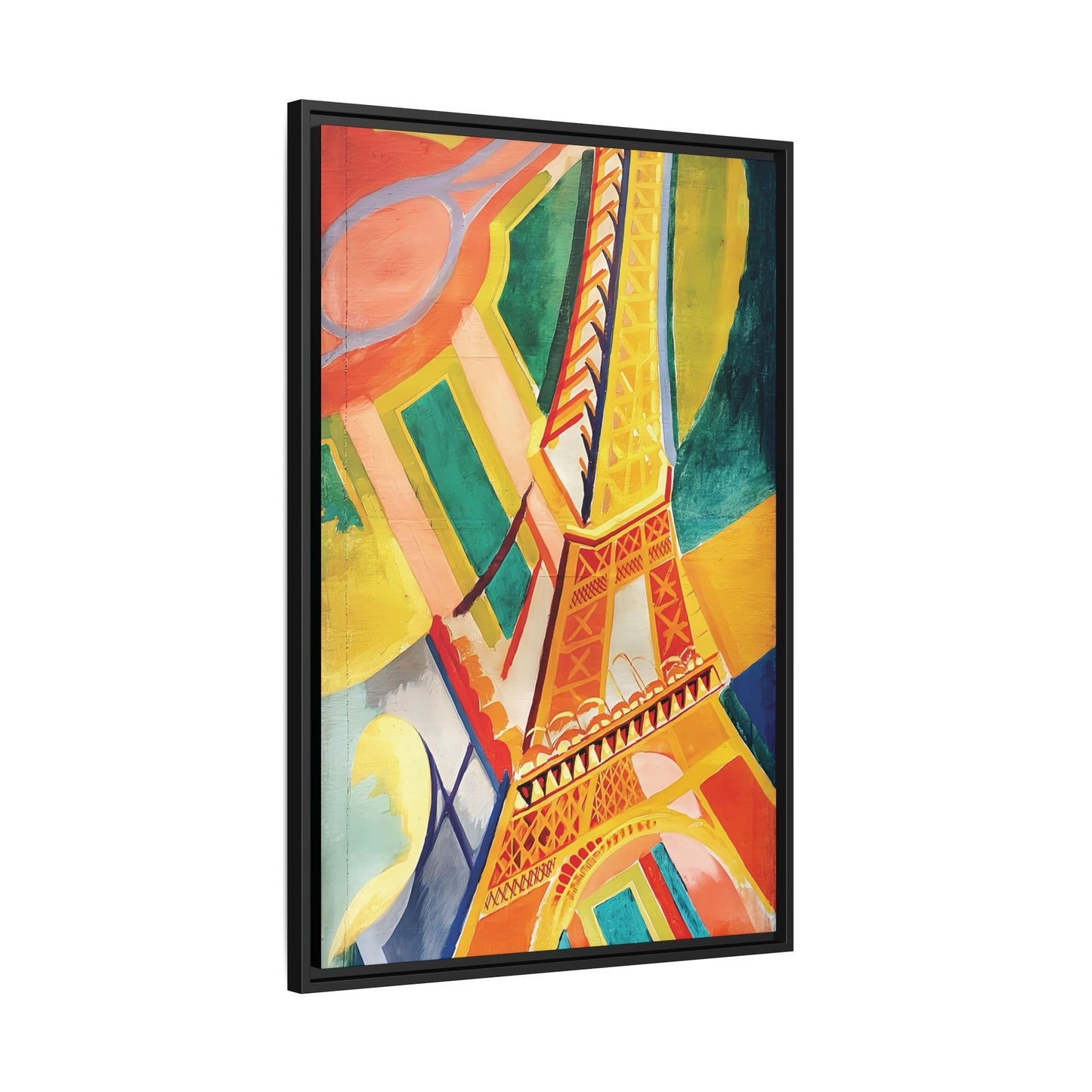 Tour Eiffel (1926) by Robert Delaunay / Toile encadrée sur caisse américaine