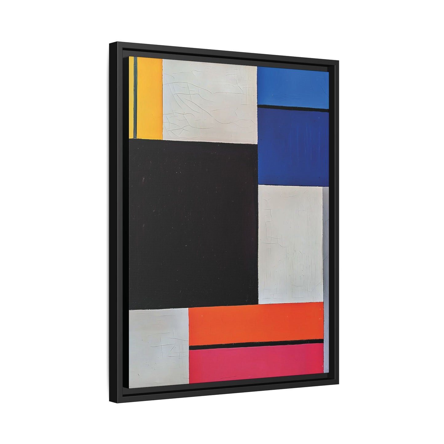 Composition XXI (1923) by Theo van Doesburg / Toile encadrée sur caisse américaine