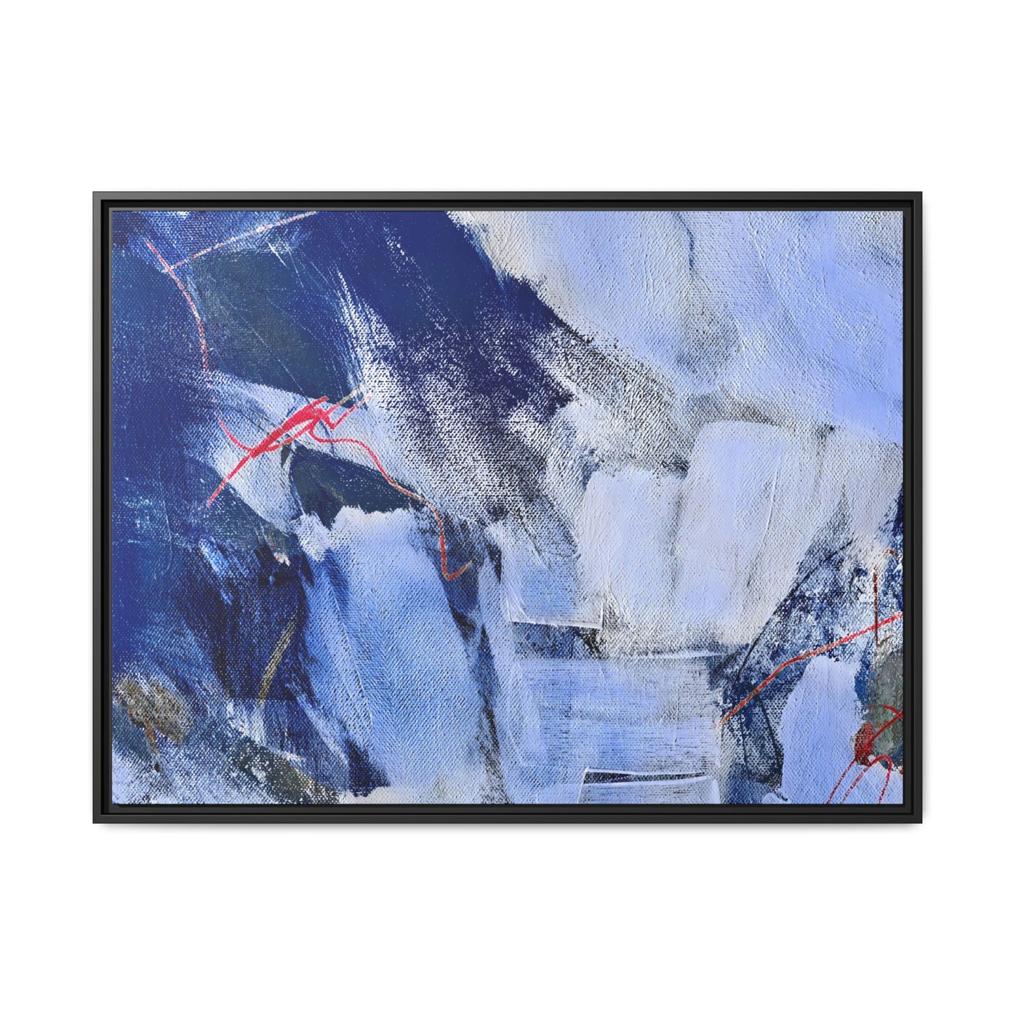 Tableau Intemporel Nuage "Série Sign Collections" / Toile encadrée sur caisse américaine