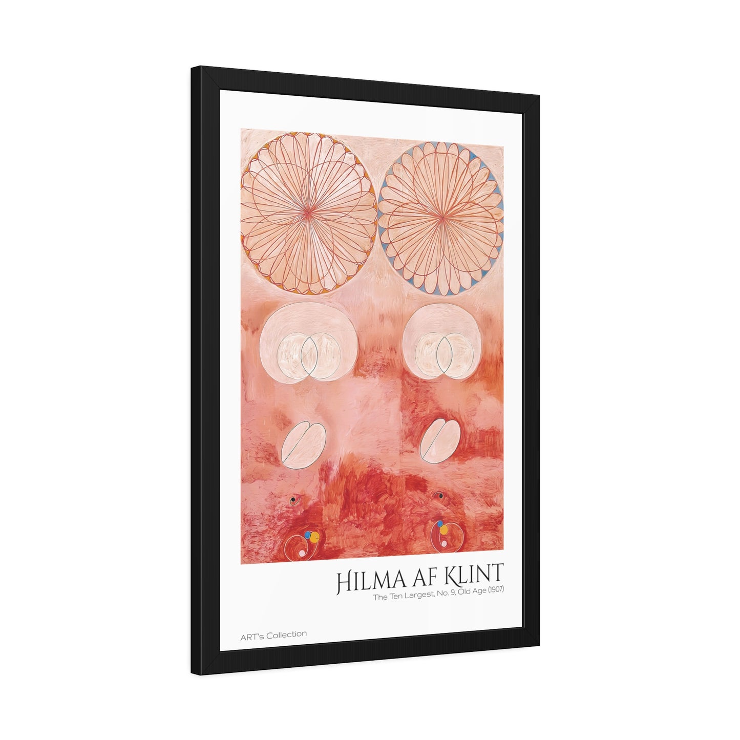 The Ten Largest, No. 9, Old Age (1907) by Hilma af Klint / Affiche Encadrée série ART's Collection