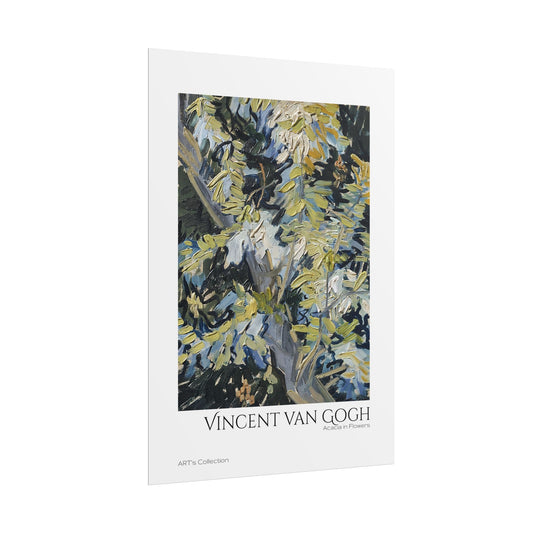 Acacia in Flowers by Vincent van Gogh / Affiche imprimée - Série ART's Collection