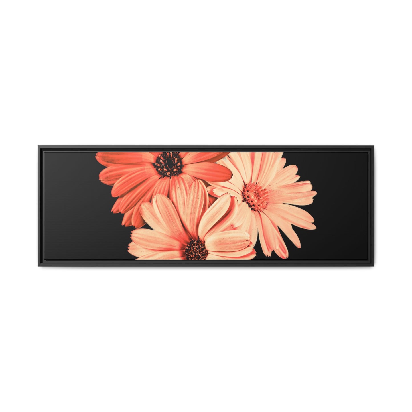 Collection Signature "FLORAL Numéro 6" sur Toile encadrée avec caisse américaine