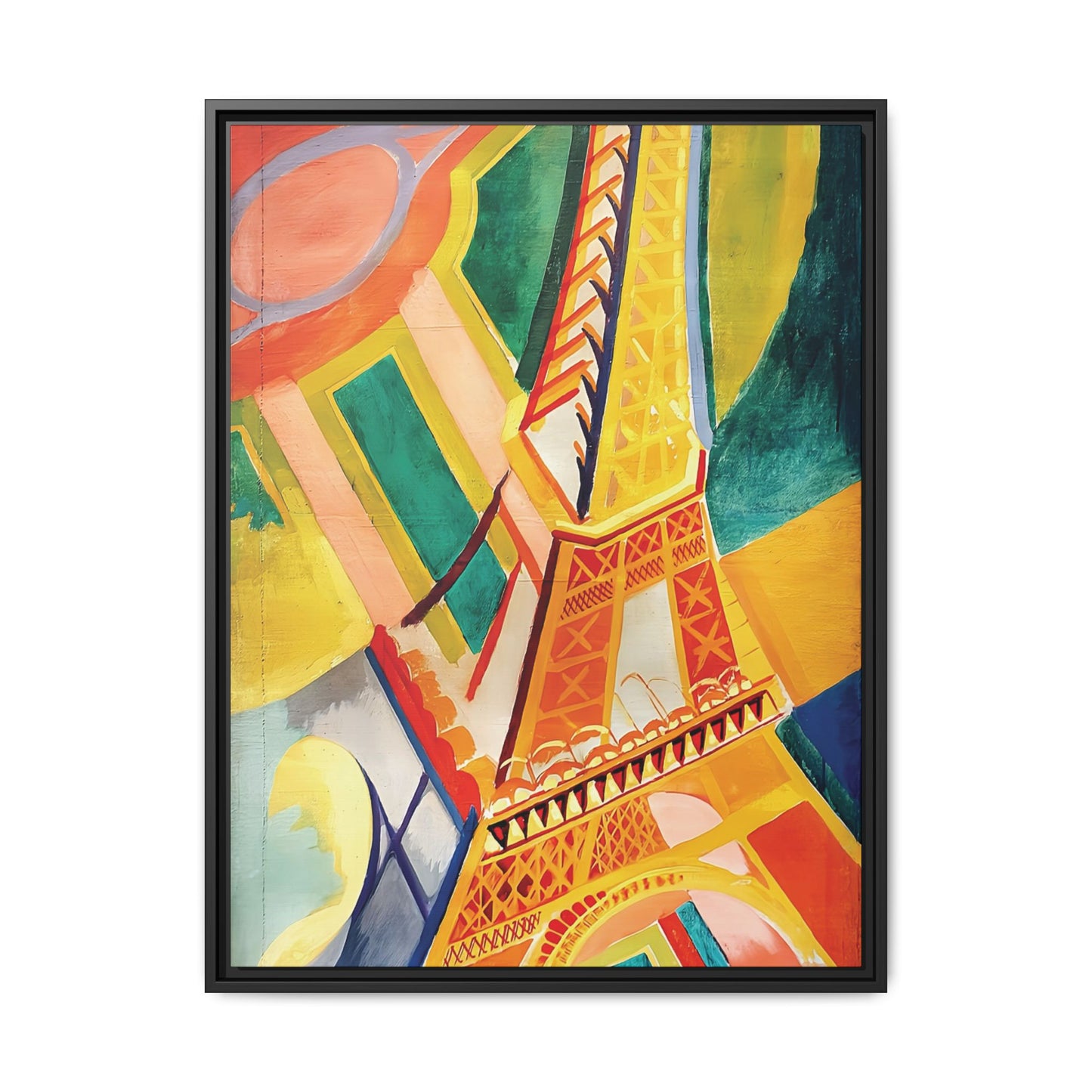 Tour Eiffel (1926) by Robert Delaunay / Toile encadrée sur caisse américaine